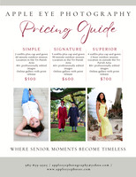 2027 Session Pricing
